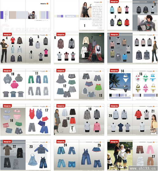 服裝畫冊(cè)印刷,畫冊(cè)印刷