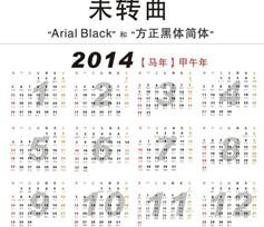 2014日歷制作,日歷制作