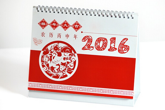塑料臺(tái)歷